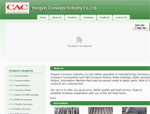 Tablet Screenshot of conveyor-accessory.com